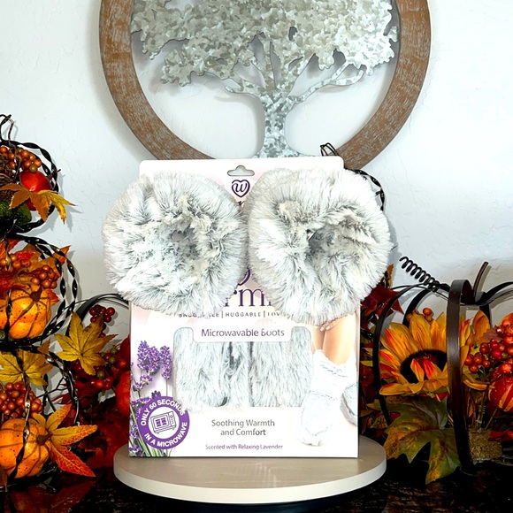 🩶Marshmallow🩶 Gray Warmies Boots - Picture 2 of 8